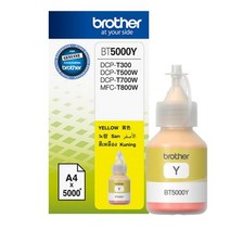 브라더 정품드럼 노랑잉크 브라더잉크 BT5000Y 5000매 DCP-T710W 0W7770F1, 1개, 1개