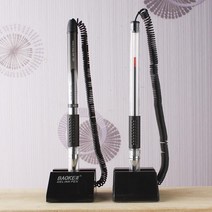 필경대펜꽂이 접수대 스탠딩볼펜 10개 다색볼펜 문구