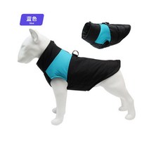 강아지 할머니 꽃무늬 시골 수면 패딩 김장조끼 조끼 아메리칸불리옷 대형견 프렌치불독옷 2개월강아지옷 명품옷 후리스 중형견, C