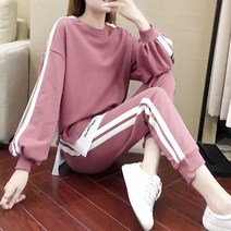 짐웨어 트레이닝복 트레이닝셋업 땀복 여성 빅사이즈 레저 캐주얼 츄리닝