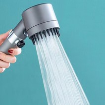 욕실 샤워기헤드 두피마사지 수압상승 절수 필터샤워기 녹물제거필터, 샤워기헤드+필터6개, 1개