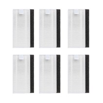 Conga 1090 로봇 진공 청소기 부품 액세서리 교체 필터 용 6Pcs Hepa