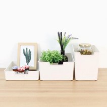 아트박스/에이치플러스몰 일본생산 공간활용 심플 수납 정리함 ROOM W3271FF, 레귤러