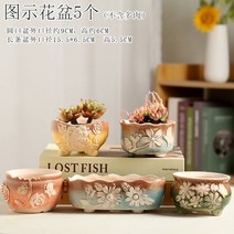 다육화분 다육이 심폴 화분 식물 미니 화분세트, 도자기, 옵션10