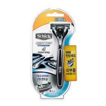 쉬크 쿼트로 티타늄 4중날 면도기, 단품, 쿠팡아톰 본상품선택, 상세페이지 참조, 상세페이지 참조