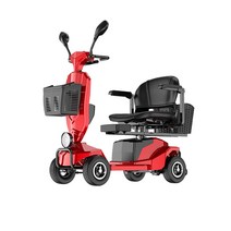 노인 전동 스쿠터 어르신 전기차 네발 사륜 카트 이동, 350W/20A배터리/약130km/공기압타이어