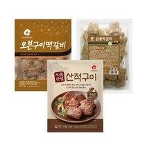 [마니커] 오븐구이떡갈비1kg*2ea 외, 산적구이1kg*2ea