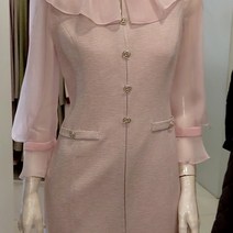 KL 프릴카라소매원피스KWOPMD0300NA