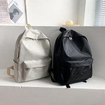 캐주얼백팩 학생가방 남여공용 무지백팩