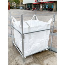 자재인양함 톤백 거치대 공장 쓰레기 프레임 대형