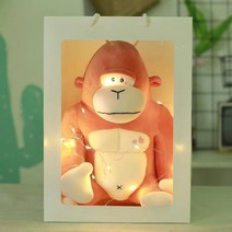 몽클 쿠션 털솜 금강오랑우탄 대전 고질라 난감 오랑우탄인형, C02-40cm, T02-주황색 보수 킹콩꼬치등토트팩