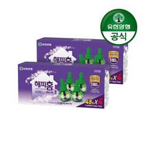 유한양행 해피홈 리퀴드 리필 4입 180일분 2개