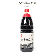 믿고찾는 굴소스 이츠웰 2.1kg 중식 굴양념 액상 소스 중국, 1개