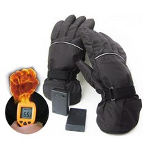 유니 스노우 스키 장갑 방수 가열 Guantes 모토 터치 스크린 배터리 구동 오토바이 레이싱 라이딩 스키, 다른