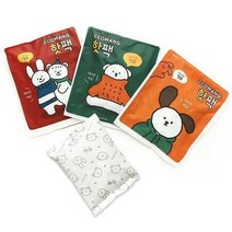 강아지 곰 토끼 캐릭터 핫팩 12개