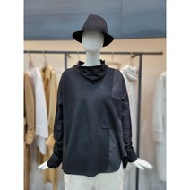 데무 울 패치 블라우스 (MW2210424)