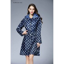 BLOWFISH FUGU 레인코트 여성 레인코트/삼색 도트무늬 우의 +랜덤 사은품