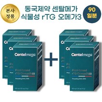 동국제약 센텔메가 식물성 알티지 병풀 오메가3 15g, 30정, 6개