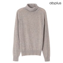 에이비플러스 캐시미어 소프트 터틀넥 니트