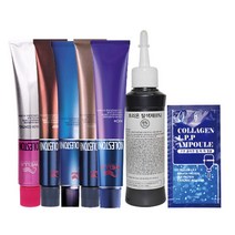 웰라 뉴 콜레스톤 염색약 80g + 산화제 90ml 코겐앰플파우치, 6/07-베이지브라운, 1개