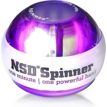 NSD스피너 전완근운동 파워볼 자이로볼 오토 스타트 기능 LED 멀티 라이트 카운터 3색 변화, 디지털 카운터 없음