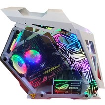 인싸컴 메탈유닛 LED 고사양 게임용pc 배틀그라운드 배그 오버워치 롤 배그컴퓨터, 05. RAM 32G+HDD 1TB, 블랙