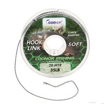 야외 낚시 라인 잉어 안티 바이트 리드 후크 꼰 위장, 02 35 lb