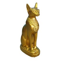 미니어처 고대 이집트 고양이 입상 데스크탑 장식 참신 컬렉션 TV 캐비닛 집들이 선물 결혼 선물에 대한 여신, 수지, 금