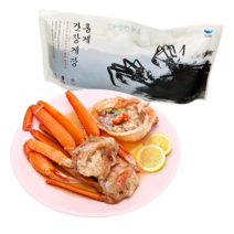 짜지 않는 간장게장 맛집 홈쇼핑 홍게장 순살 게장 꽃게장 홍게, 6팩 x 900g