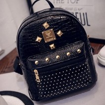 마롱패션 여자 미니 백팩 캐주얼 골드 작은 여성 패션 가방 블