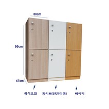 sy가구 개인사물함2인용 사물함 라카 보관함 개인수납장 완제품, 진그레이B형