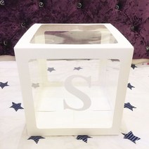 베이비 샤워 장식 상자 풍선 생일 파티 웨딩 소년 소녀, [01] 27cm Box, 32 S_01 27cm Box