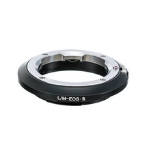 캐논 EOSR R5 R6 RF 마운트 풀 프레임 카메라에 leica LM 렌즈 용 LM-EOSR 어댑터 링, 한개옵션0