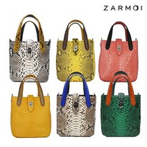 [잘모이] 셀리나 리얼 파이톤 미니 토트백 ZA-4023