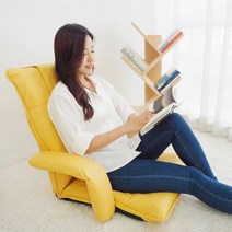 [풍원] COZY I 팔걸이 좌식의자, 겨자