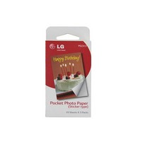 포토용지 Freeshipping Wtsfwf 30 개/가방 Zink 포켓 포토 프린터 용지 모바일 LG PD233, 한개옵션0