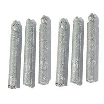 6PCS 분말 코어 알루미늄 용접봉 저온 쉬운 용융 알루미늄 용접봉 필요 없음 솔더 분말 도구 액세서리