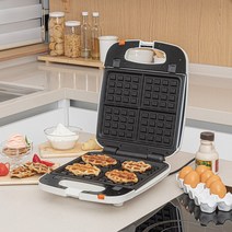 키친아트 샌드위치 전기 와플 메이커 4구 기계 와플기