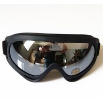 스키 스노우 보드 고글 안경 겨울 야외 사이클링 더블 레이어 UV400 안개 방지 빅, 실버 도금