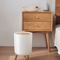 기저귀 쓰레기통 7L 리터 편의점 휴지통 원목 더스트 박스 화장실 인테리어