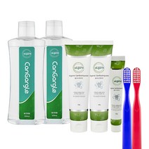 캔케어 구강케어 기본세트(캔치약 2개+캔칫솔 2개+캔가글 2개+휴대용치약 30g 1개) - 암환자선물, 캔칫솔 2개(일반), 불필요