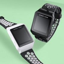 골퍼스 그린뷰 GW1 리얼 스마트 시계형 GPS 거리측정기, GW1 시계형 화이트