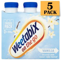 Weetabix On The Go 위트빅스 온 더 고 바닐라 브랙퍼스트 드링크 250ml 총15개입