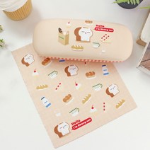 [바보사랑] 빵냥 안경케이스 닦이세트, 상세 설명 참조