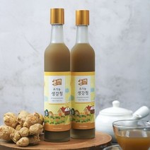 유기농 생강청 375ml 생강차
