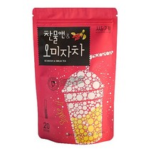 찬물앤 오미자차/쌍계/찬물/오미자차/스틱형티백/시원한 음료/당일출고/파우치/여름/찬물에도 잘녹는, 쌍계명차 찬물앤 오미자차 파우치 20티백