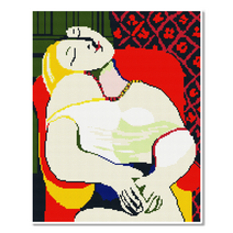 모모픽스 보석십자수 40x50cm 캔버스액자, DH01 피카소 꿈