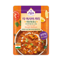 티아시아키친 치킨 마크니 커리 전자레인지용, 170g, 24개