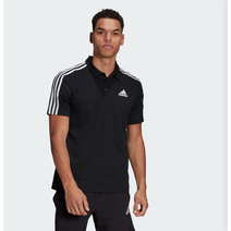 [아디다스] M 삼선 PS 기능성 삼선 카라 티셔츠 블랙 GM2075 NC청주점_NCCJADIDAS