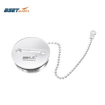 보트 악세사리 요트 수리 호환용 고무 개스킷 씰링 교체 액세서리가있는 1.5 인치 해양 등급 스테인레스 스틸 데크 채우기 필러 캡 연료 물